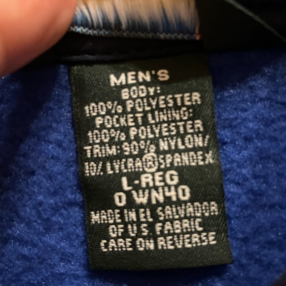 L. L.Bean Polartec Fleece Pullover Size L Vintage - Picture 5 of 6